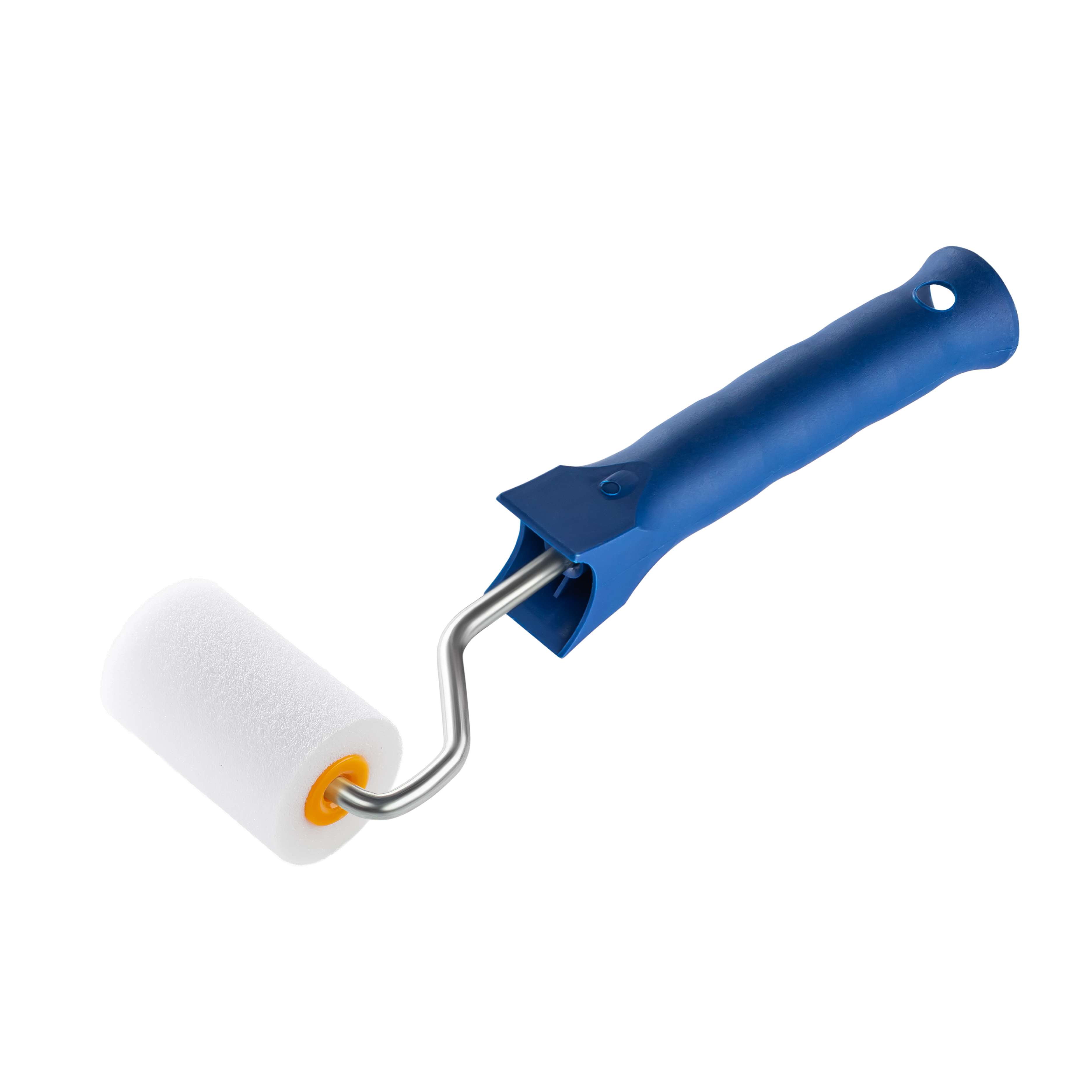 Валик "Поролоновий" 6 X 35 X 50 мм з ручкою до валика 6 Х 50 мм, POLAX